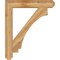 Ekena Millwork Imperial Craftsman Rough Sawn Bracket, Western Red Cedar, 6"W x 40"D x 48"H BKT06X40X48IMP04RWR - alternate 2